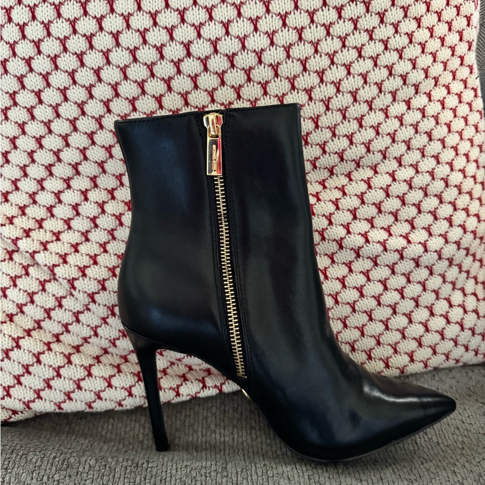 MICHAEL Michael Kors Black Heeled Boots with Stiletto Heel